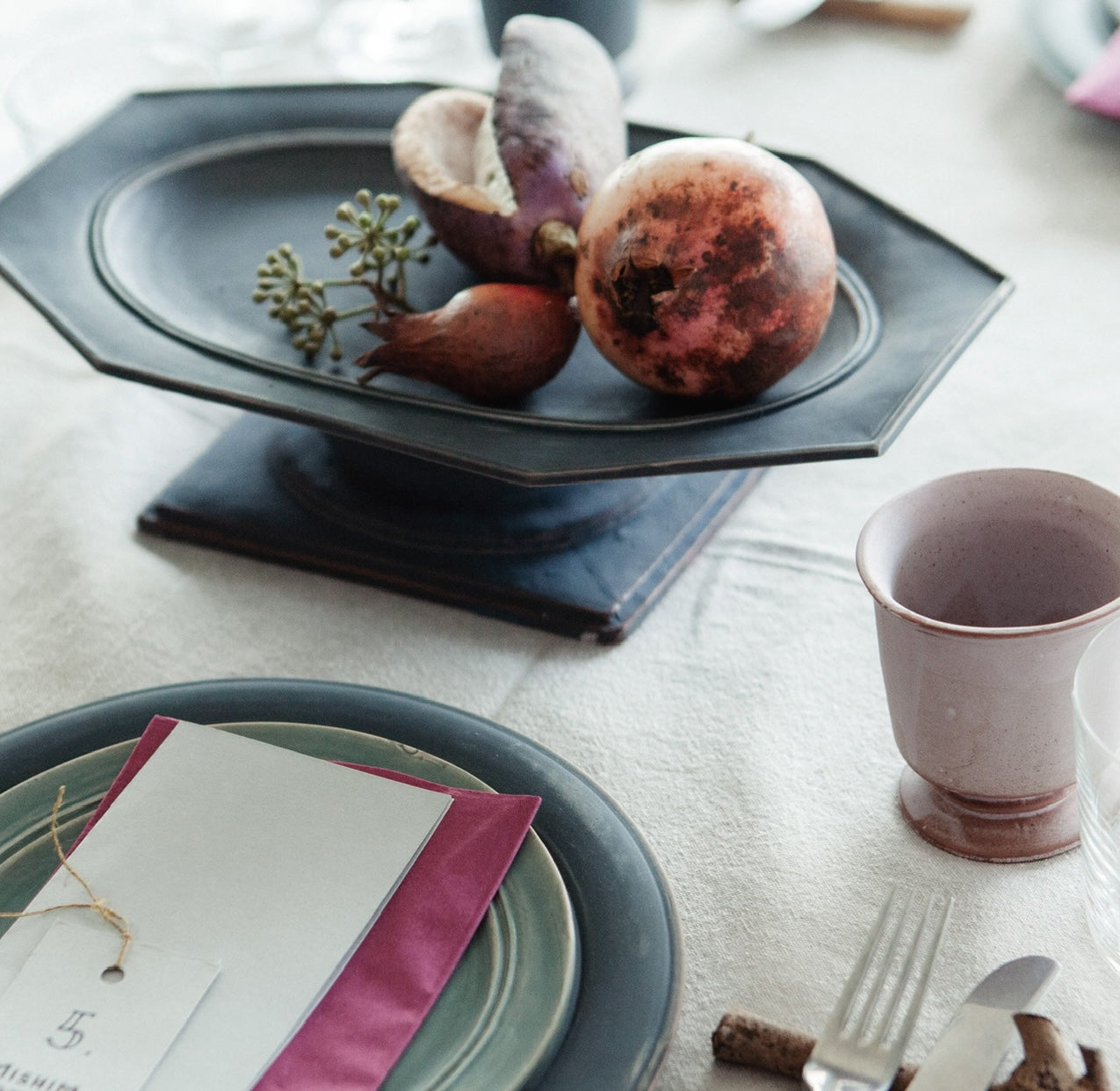 cake stand - octagon