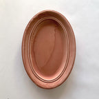 oval plate - L