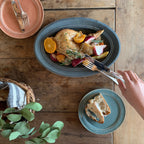 oval plate - L