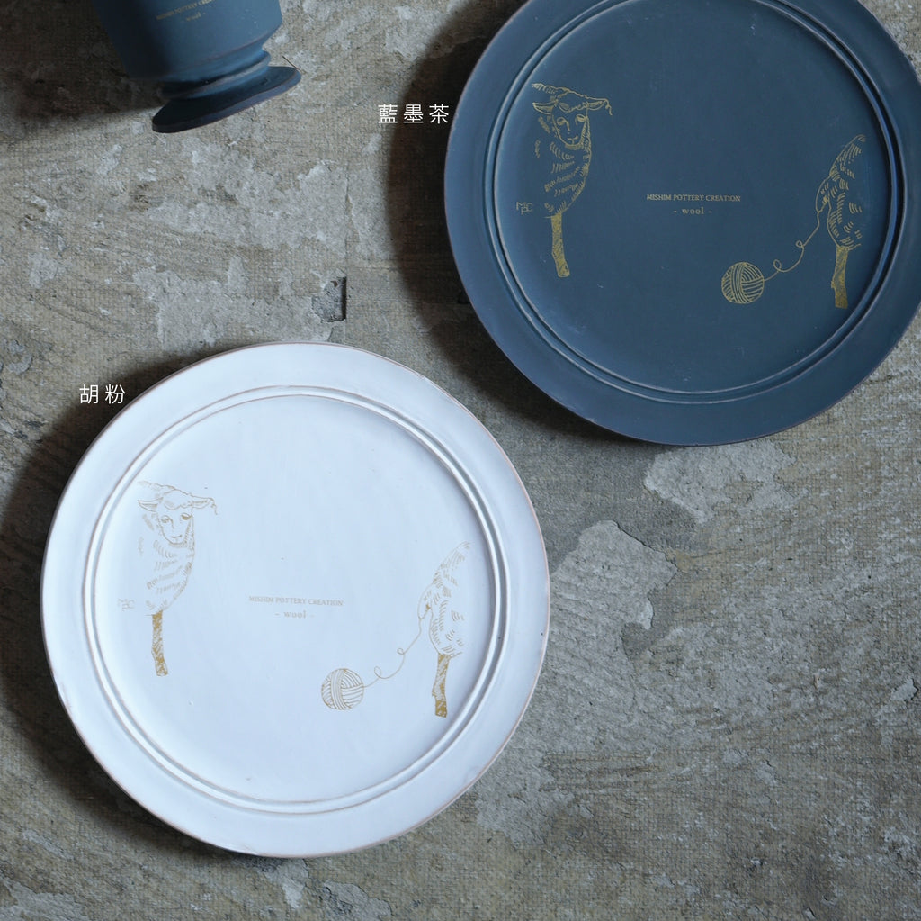 round plate S - hitsuji 2027