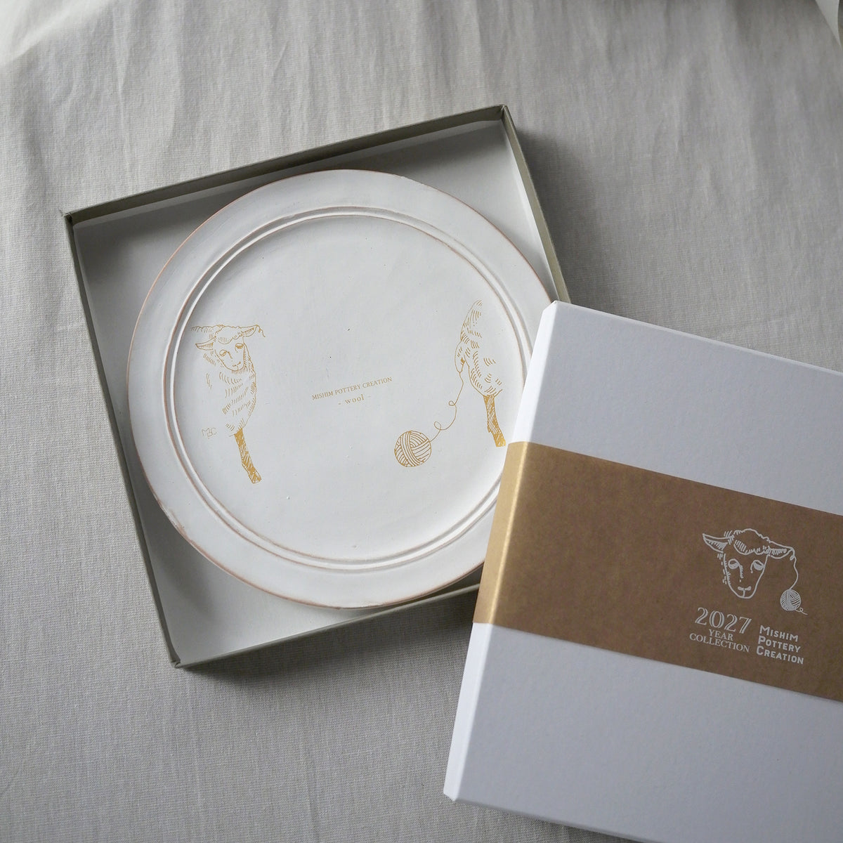 round plate S - hitsuji 2027