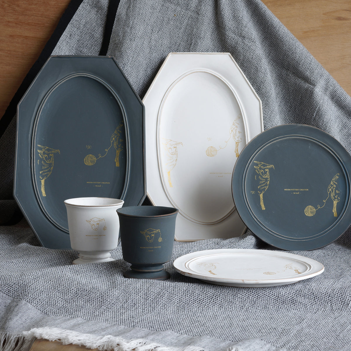 round plate S - hitsuji 2027