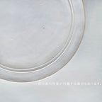 oval plate - L