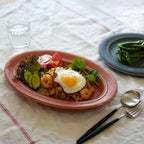 oval plate - L