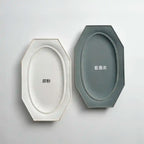 octagon plate - L