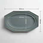 octagon plate - L