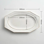 octagon plate - L