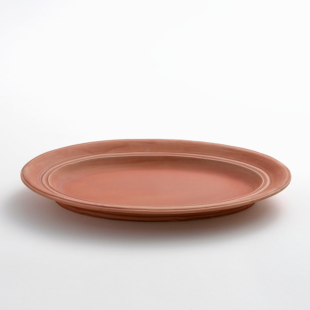 oval plate - L