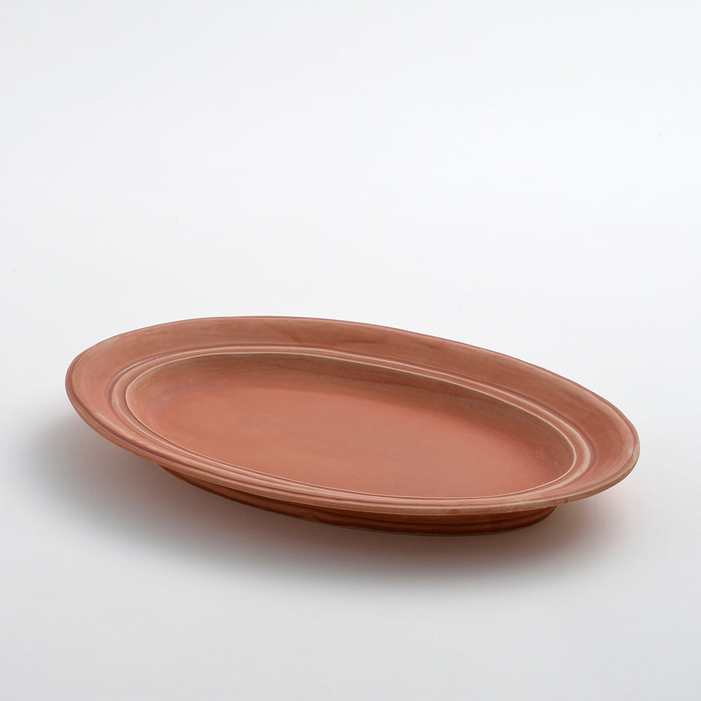 oval plate - L