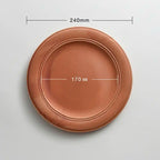 round plate - L