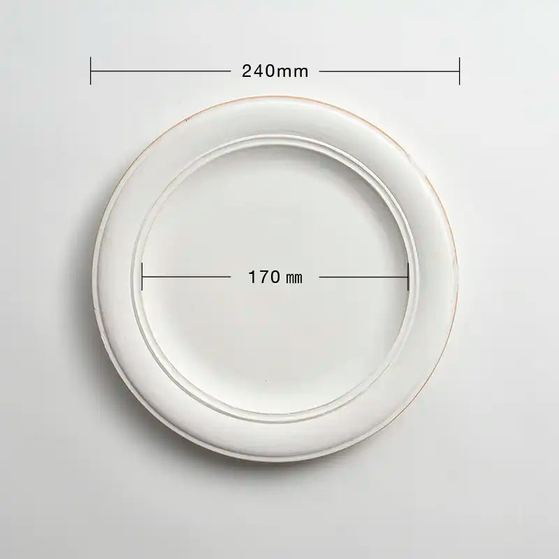 round plate - L