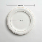 round plate - L
