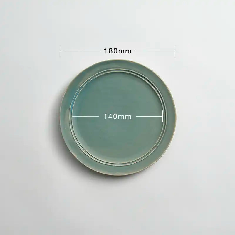round plate - S