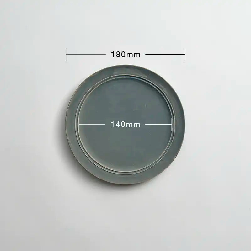 round plate - S