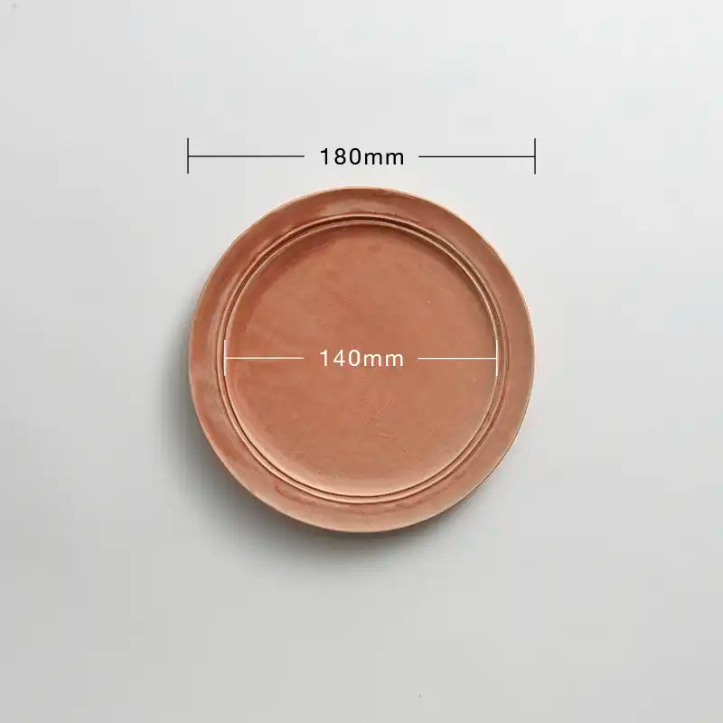 round plate - S