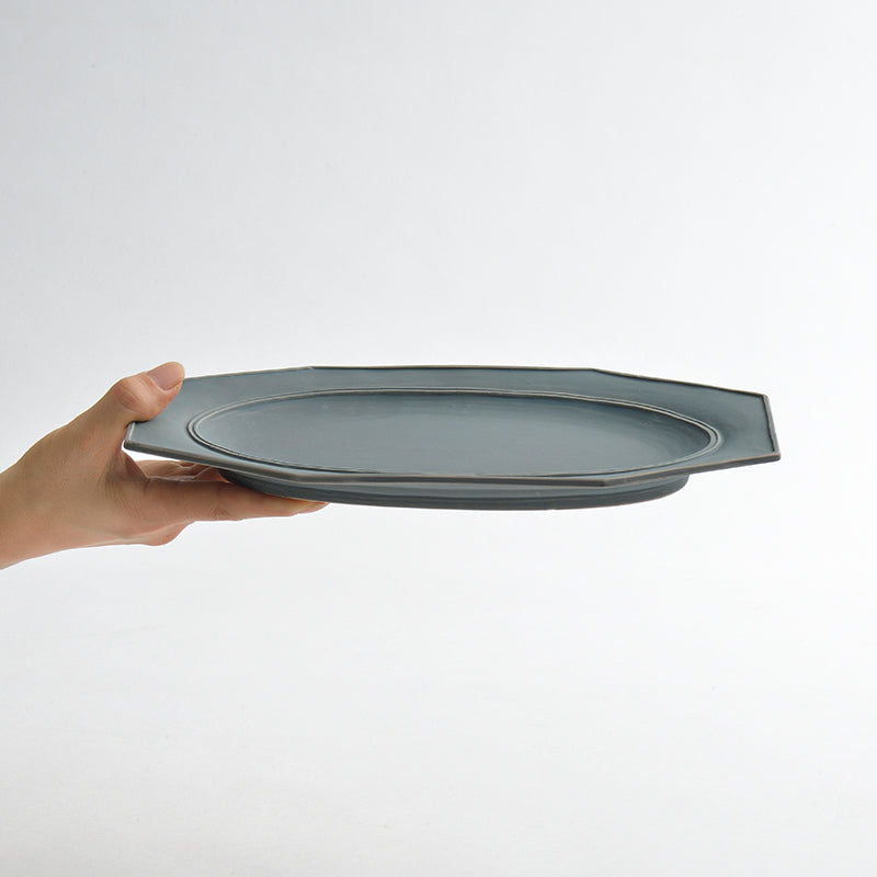 octagon plate - L