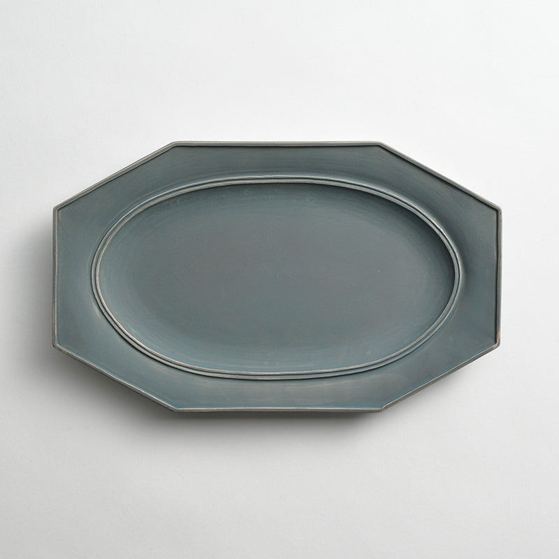 octagon plate - L