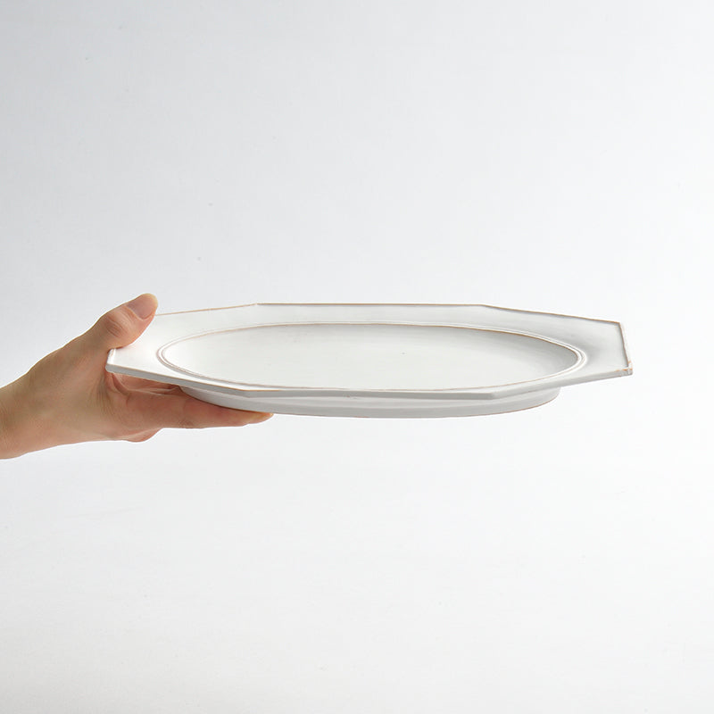 octagon plate - L