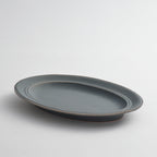 oval plate - L