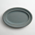 oval plate - L