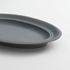 oval plate - L