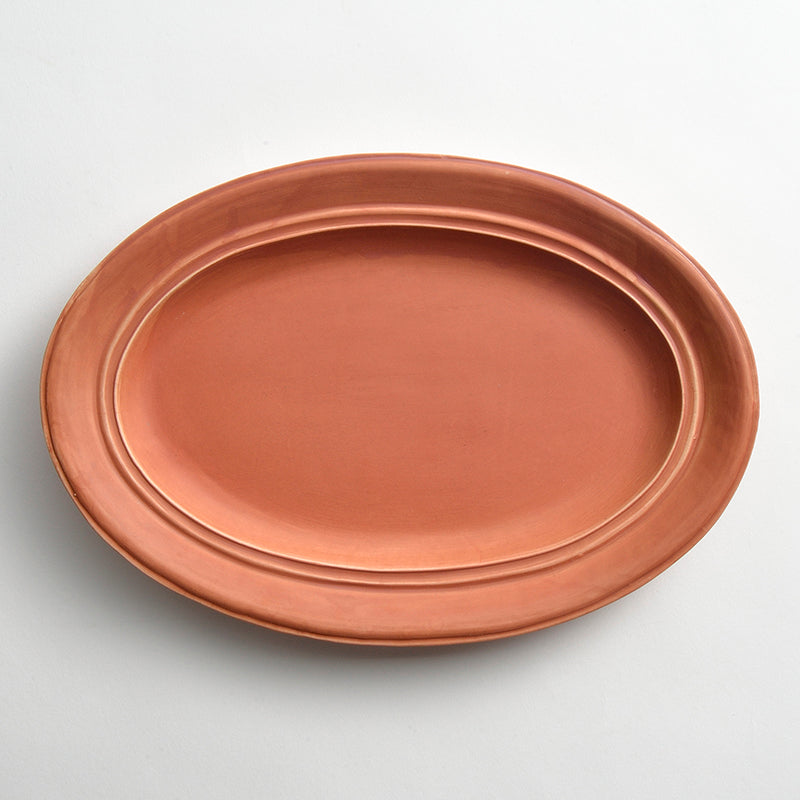 oval plate - L