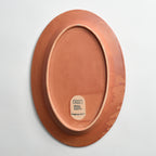 oval plate - L