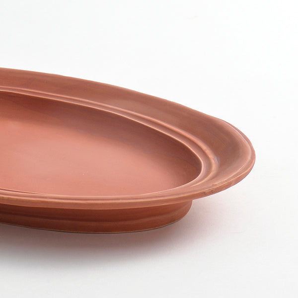 oval plate - L