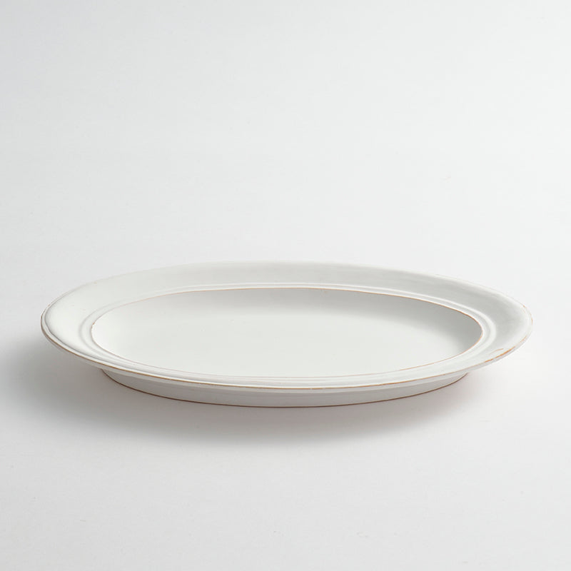 oval plate - L