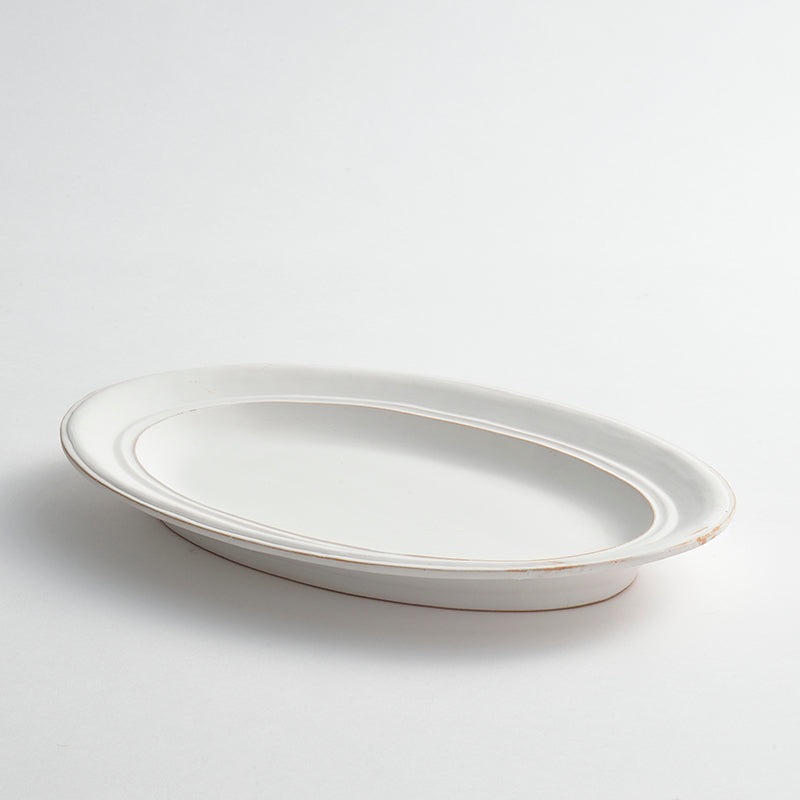 oval plate - L