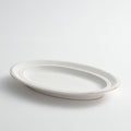 oval plate - L