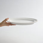 oval plate - L