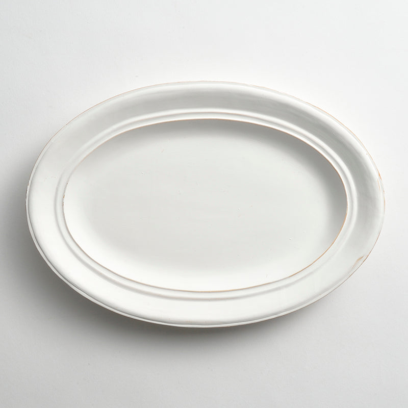 oval plate - L