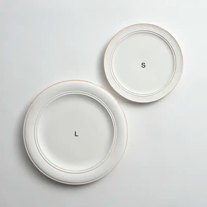 round plate - S