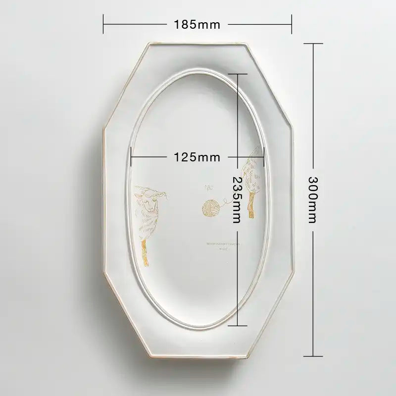 octagon plate - hitsuji 2027