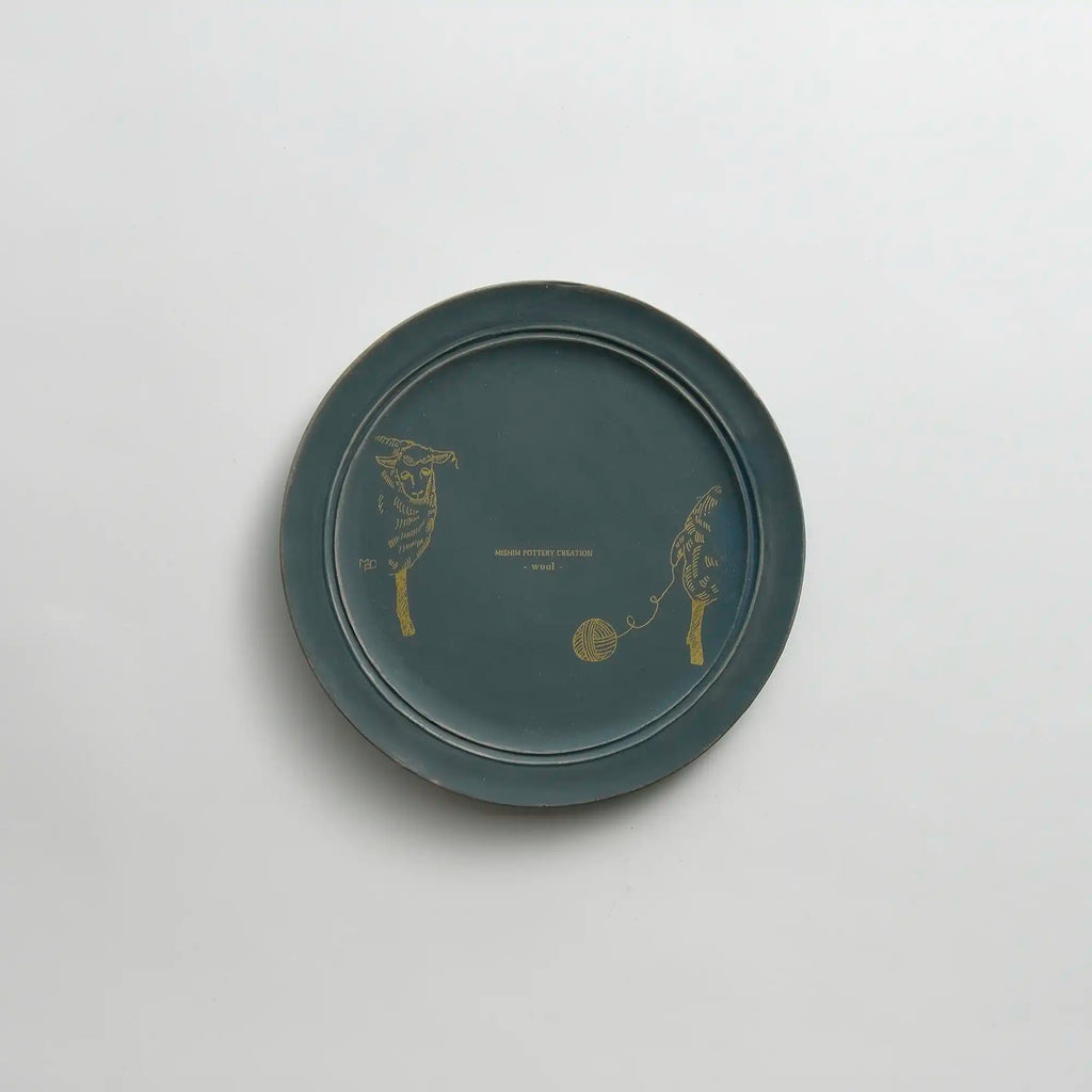 round plate S - hitsuji 2027