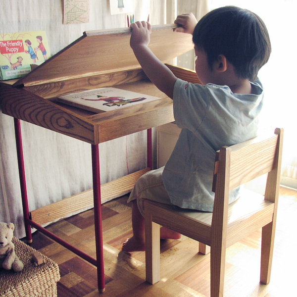 school desk [blue] | MISHIM LITTLE