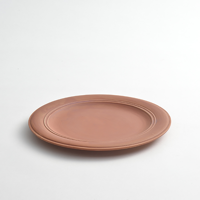 round plate L[薄緋]