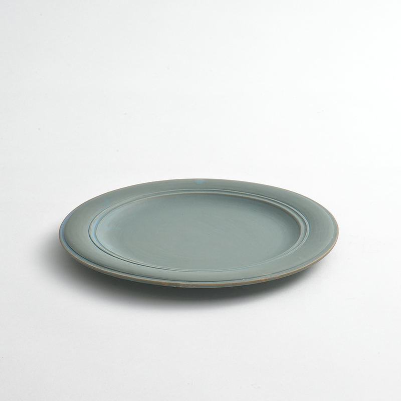 round plate L[錆浅葱]