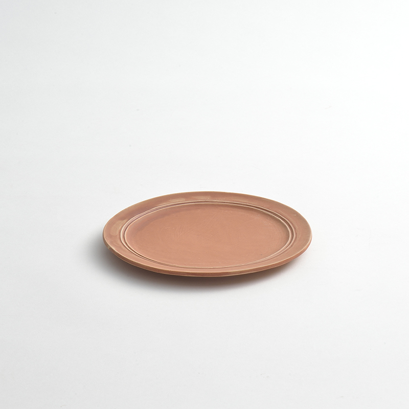 round plate S[薄緋]